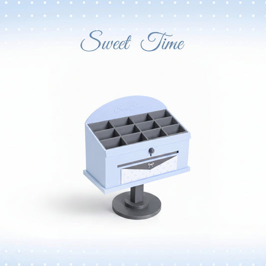 .𖥔 ݁ ˖LoopJelly𓂃.☘︎ ݁˖Sweet Time˖ Mailbox-Shaped Letter Fuse Bead Pen Holder
