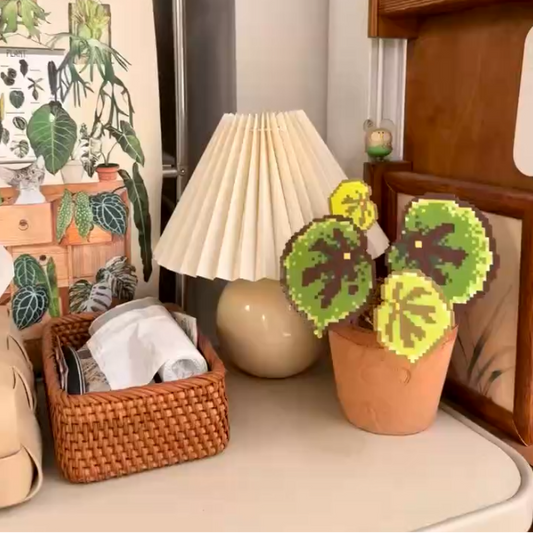 .𖥔 ݁ ˖LoopJelly𓂃.☘︎ ݁˖Pixel Potted Plants🌿Begonia ‘Beautiful Pattern’🎨