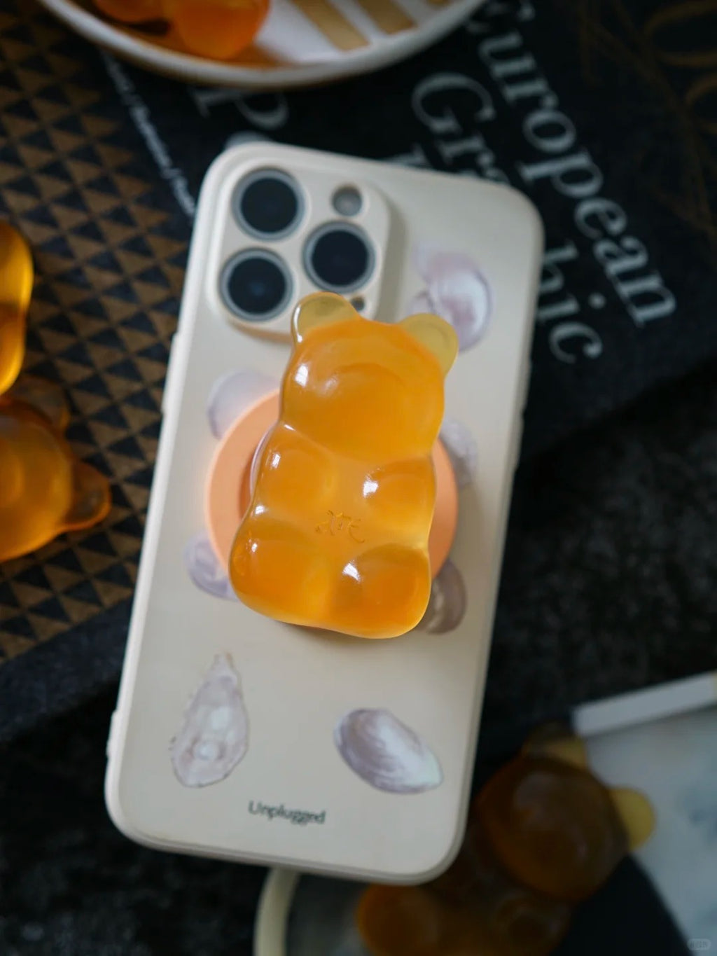 ɞLoopjellyɞ——ʕ ᵔᴥᵔ ʔAteJellʏ̆̈ ✩⡱Magsafe Jelly Gummy Bear Standつ♡⊂