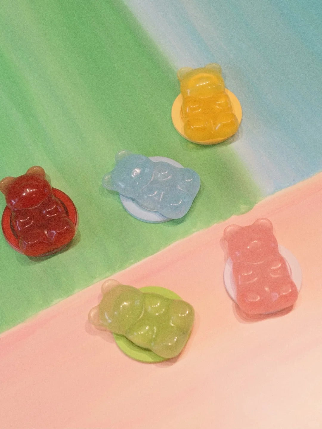 ɞLoopjellyɞ——ʕ ᵔᴥᵔ ʔAteJellʏ̆̈ ✩⡱Magsafe Jelly Gummy Bear Standつ♡⊂