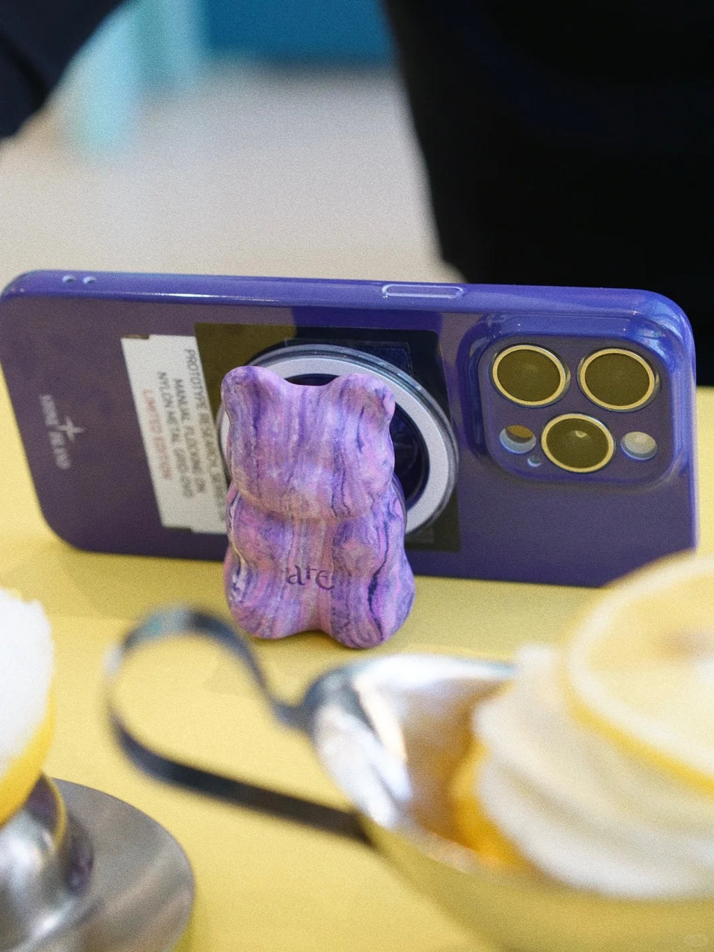 ɞLoopjellyɞ——ʕ ᵔᴥᵔ ʔAteJellʏ̆̈ ✩⡱Magsafe Jelly Dear Bear Standつ♡⊂