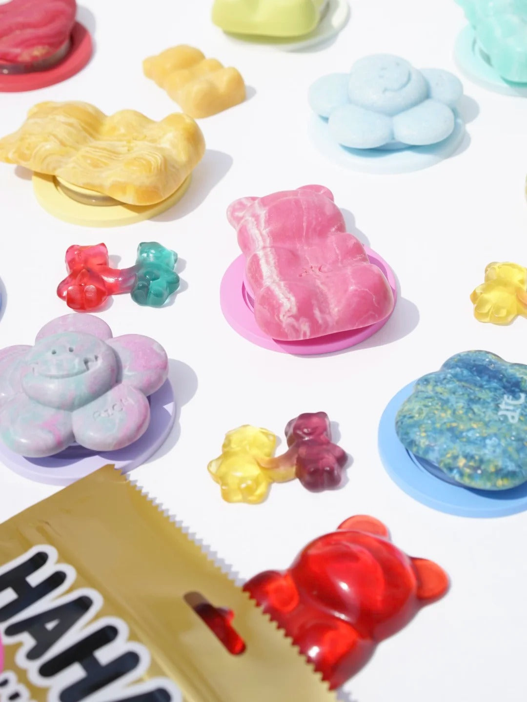 ɞLoopjellyɞ——ʕ ᵔᴥᵔ ʔAteJellʏ̆̈ ✩⡱Magsafe Jelly Dear Bear Standつ♡⊂