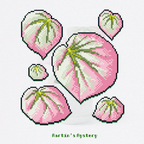 .𖥔 ݁ ˖LoopJelly𓂃.☘︎ ݁˖Pixel Potted Plants🌿Begonia 'Martin's Mystery