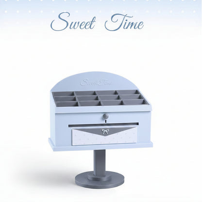 .𖥔 ݁ ˖LoopJelly𓂃.☘︎ ݁˖Sweet Time˖ Mailbox-Shaped Letter Fuse Bead Pen Holder